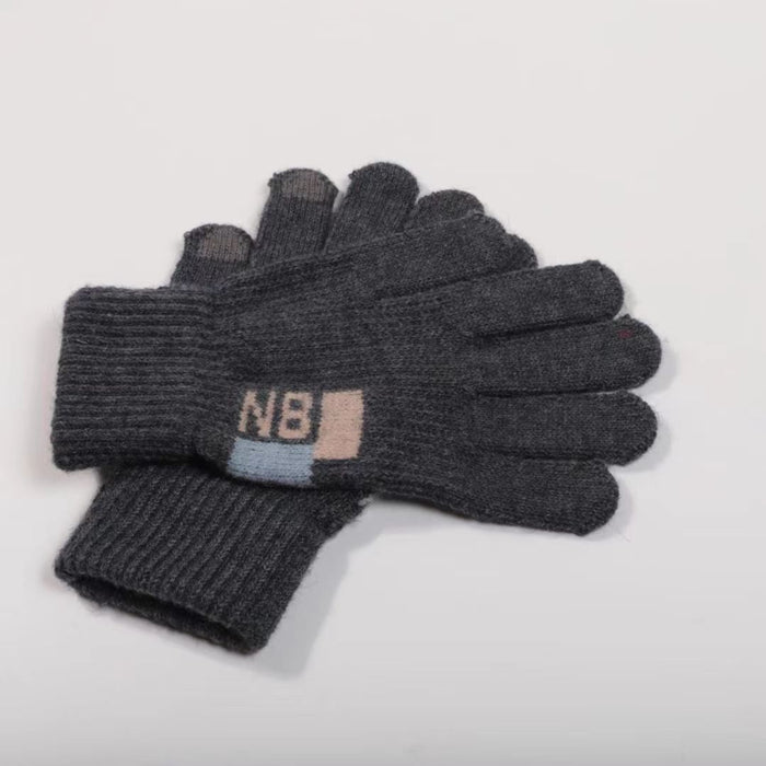 Wholesale Gloves Fleece Warm Soft Outdoor Touch Screen MOQ≥2 JDC-GS-YingZ002