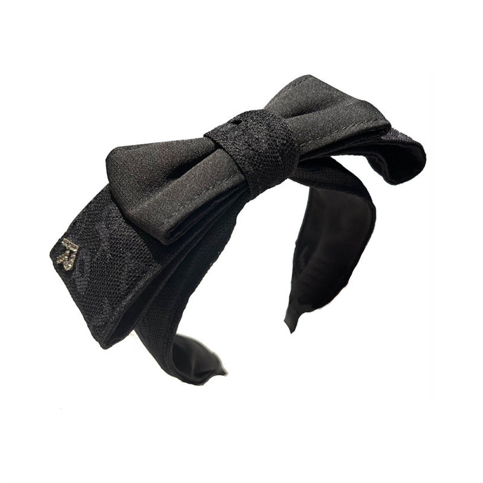 Wholesale headband cloth small fragrance double bow JDC-HD-RuiChong010