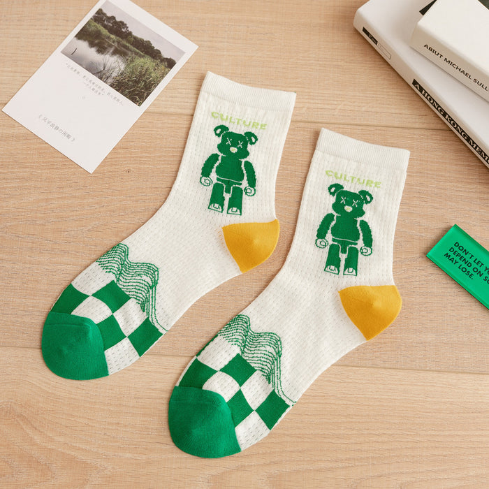 Wholesale summer new thin breathable mesh socks JDC-SK-JTing004