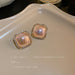 Jewelry WholesaleWholesale Pearl Diamond Zircon Bow Alloy Earrings JDC-ES-Fengm070 Earrings 丰美 %variant_option1% %variant_option2% %variant_option3%  Factory Price JoyasDeChina Joyas De China