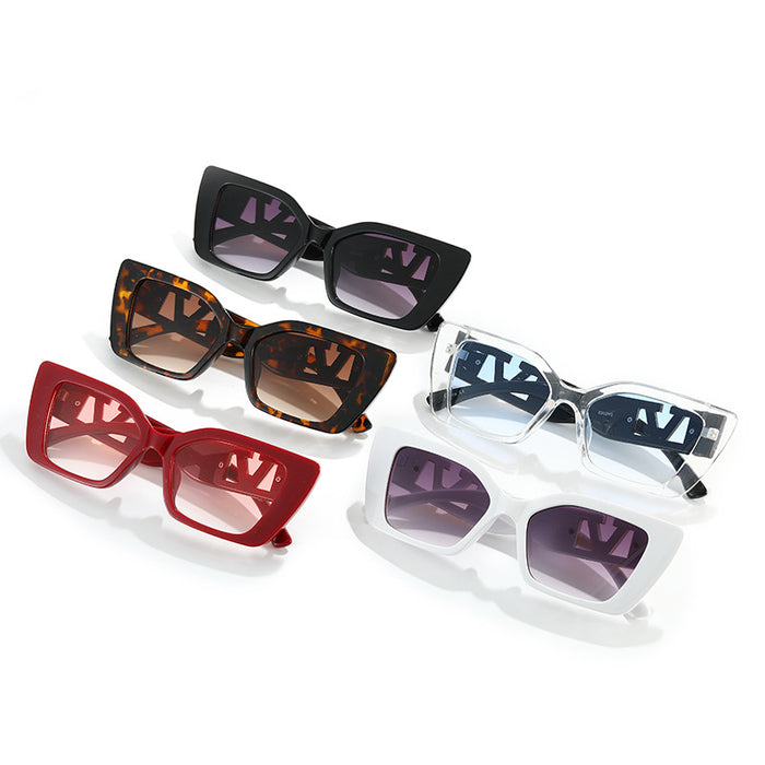 Wholesale AC Lens Small Frame Cat Eye Ladies Sunglasses (F) JDC-SG-XiY006