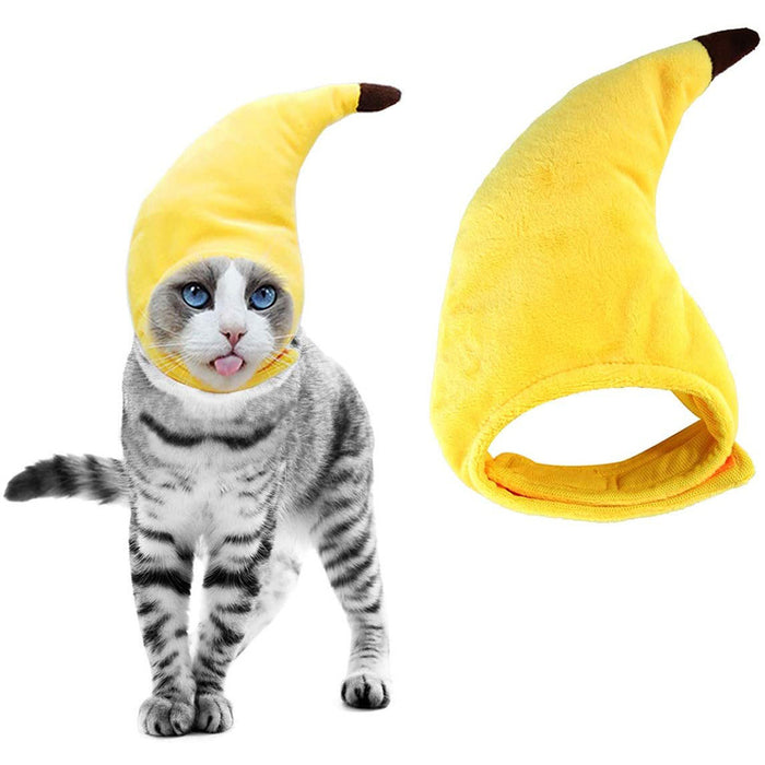 Velvet de sombrero al por mayor Cat Funny Banana Head Cover Moq≥2 JDC-FH-DTU002