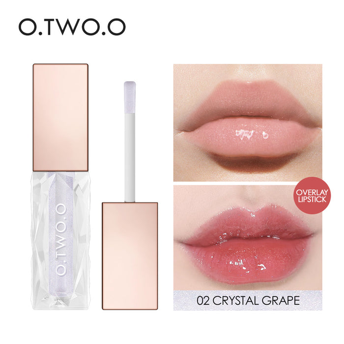 Wholesale Transparent Lip Gloss Fruit Flavor Lip Care MOQ≥3 JDC-MK-DE002