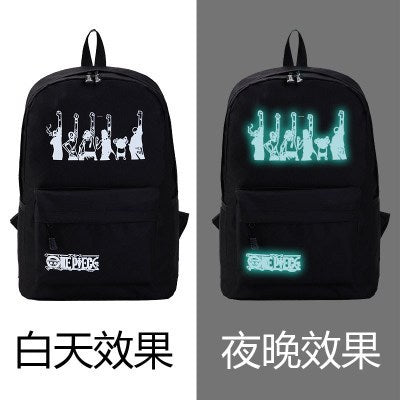 Wholesale polyester luminous backpack MOQ≥3 JDC-BP-Xuanku010