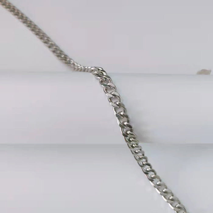 Wholesale Necklaces Titanium Men Hip Hop Punk MOQ≥2 JDC-NE-ZhongR002