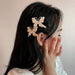 Jewelry WholesaleWholesale Diamond Butterfly Cute Girl Hair Clip JDC-HC-Muran005 Hair Clips 慕苒 %variant_option1% %variant_option2% %variant_option3%  Factory Price JoyasDeChina Joyas De China