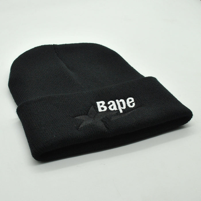 Wholesale Hat Acrylic Letter Embroidery Warm Knit Cap (F) JDC-FH-PNi013
