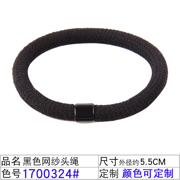 Wholesale Hair Rope Large Bold High Elastic Hair Ring JDC-HS-Liuyi001