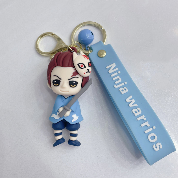 Wholesale Cartoon Soft Rubber Alloy Cute Keychain (M) MOQ≥2 JDC-KC-JuShu004