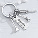 Jewelry WholesaleWholesale Father's Day Gift Stainless Steel Hammer Screwdriver Keychain MOQ≥2 JDC-KC-YYan001 Keychains 雅妍 %variant_option1% %variant_option2% %variant_option3%  Factory Price JoyasDeChina Joyas De China