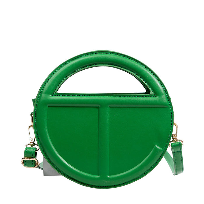 Wholesale PU Small Round Bag Messenger Bag JDC-SD-BXian001