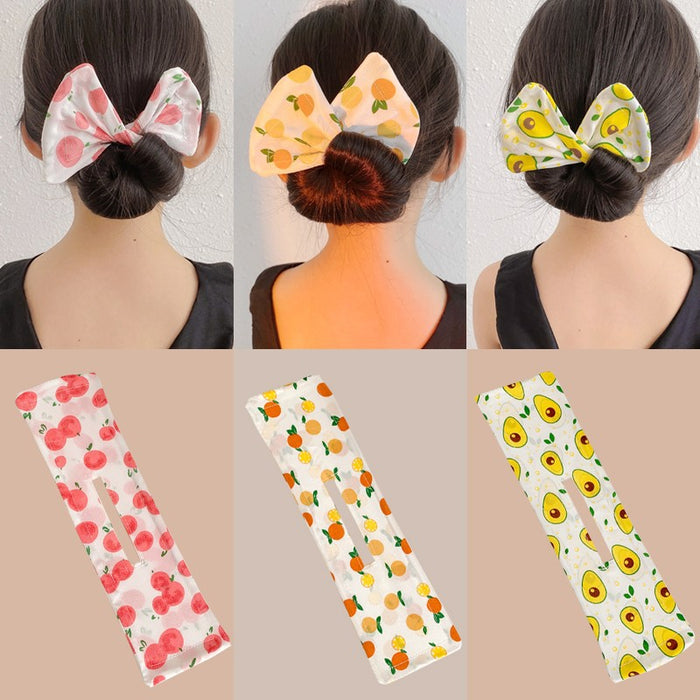 Wholesale cloth cute bow kids hair clip JDC-HC-tengZ010