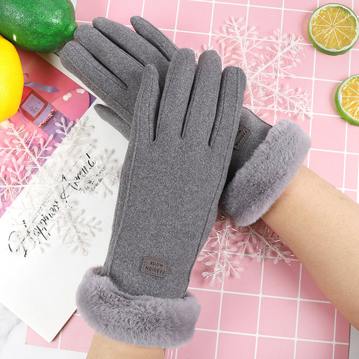 Wholesale Gloves Spandex Winter Warm Outdoors Touch Screen JDC-GS-DonH001