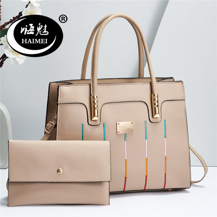 Wholesale Shoulder Bag PU Simple Large Capacity Handbag Diagonal JDC-SD-haim013
