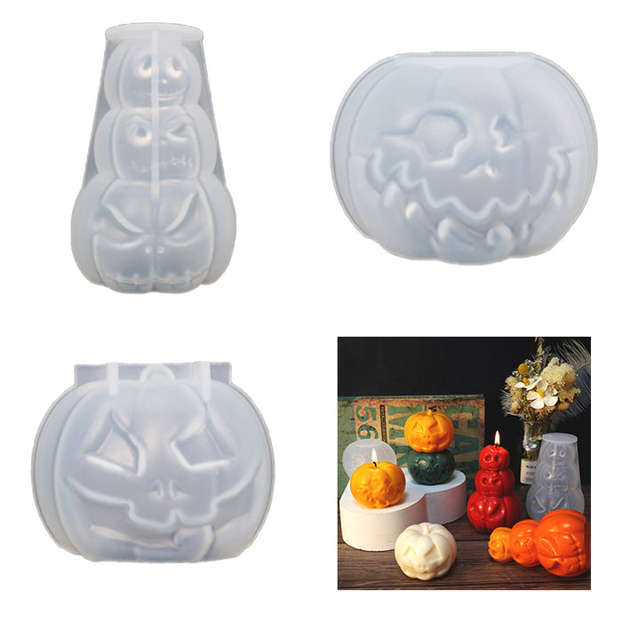 Wholesale Candle Mold DIY Halloween Pumpkin JDC-DIY-ZOC002