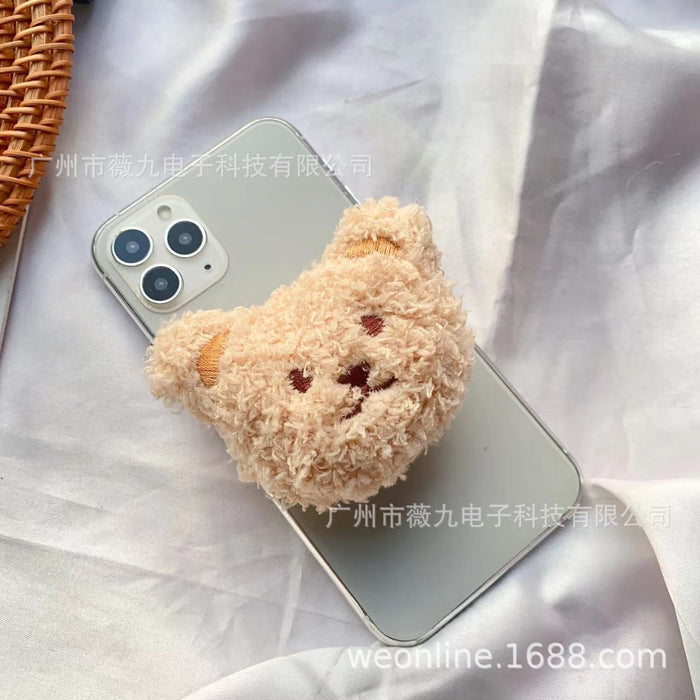 Wholesale Grips Plush Bear Cartoon Cute (M) MOQ≥2 JDC-PS-WeiJiu027
