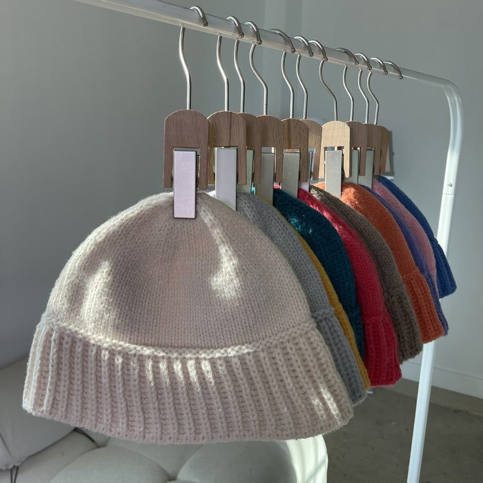 Wholesale Hat Wool Knitted Bucket Winter Hat MOQ≥2 JDC-FH-JIER028