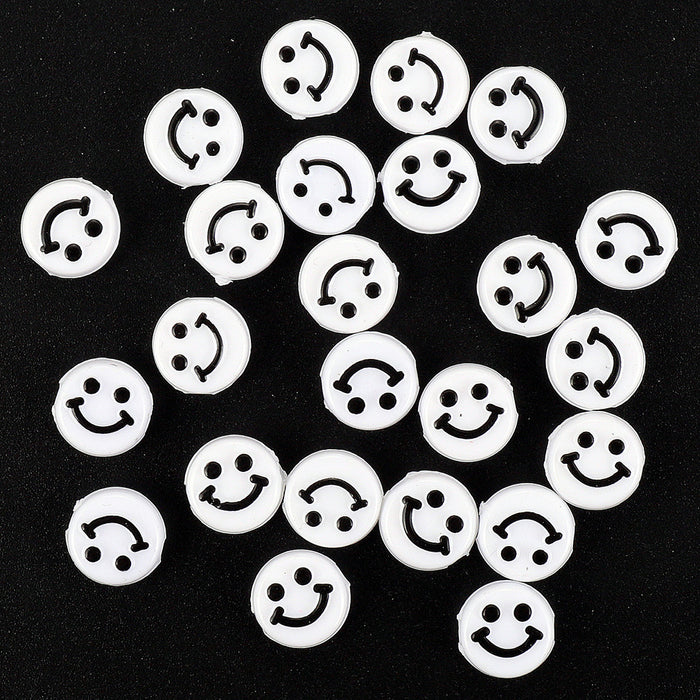 Wholesale DIY Jewelry Accessories Color Smiley Resin Handmade 15 Grid Set JDC-DIY-Jingy003