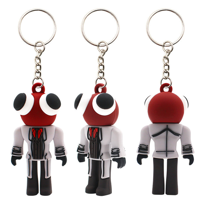 Wholesale Keychain PVC Cute Cartoon Pendant MOQ≥20 (F) JDC-KC-HAn013