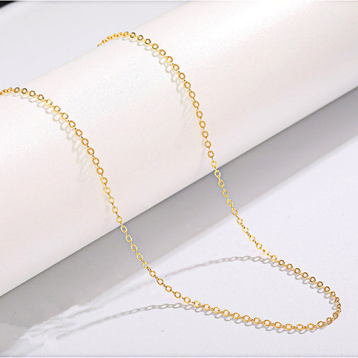 Wholesale Necklace Brass Small Gold Bar Gold Brick Pendant JDC-NE-DingR002