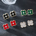Jewelry WholesaleWholesale Clover Copper Earrings(F) JDC-ES-Dingy005 Earrings 鼎煜 %variant_option1% %variant_option2% %variant_option3%  Factory Price JoyasDeChina Joyas De China