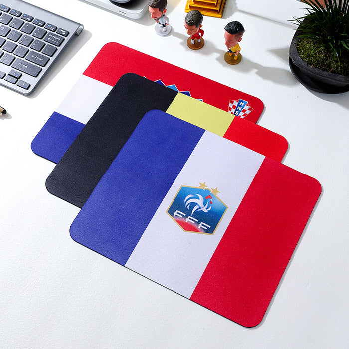 Wholesale Mouse Pad Natural Rubber World Cup Fan Mat JDC-MD-RuiQi001
