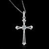 Collares al por mayor Cross Cross Religion Rhinestones jdc-ne-jys057