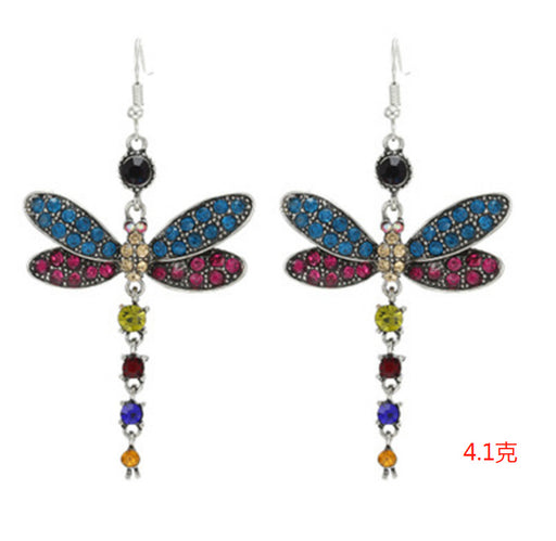 Jewelry WholesaleWholesale Ethnic Style Diamond Multicolor Vintage Earrings JDC-ES-Chenrui012 Earrings 晨睿 %variant_option1% %variant_option2% %variant_option3%  Factory Price JoyasDeChina Joyas De China