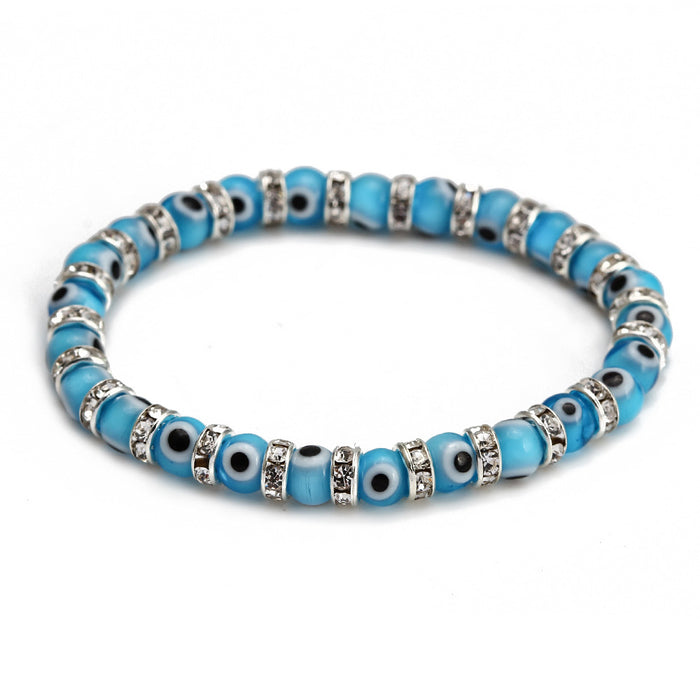 Wholesale Evil Blue Eyes Bracelet Jewelry MOQ≥2 JDC-BT-BaiDing004