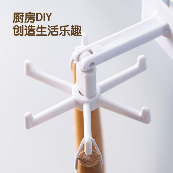 Wholesale Multifunctional Swivel Hook Free Punching PVC MOQ≥2 JDC-HU-LaiZhi001