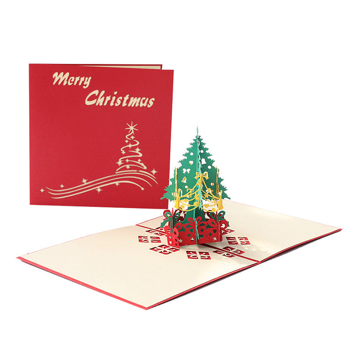 Wholesale Greeting Cards 3D Creative Christmas Cards JDC-GC-LiD001