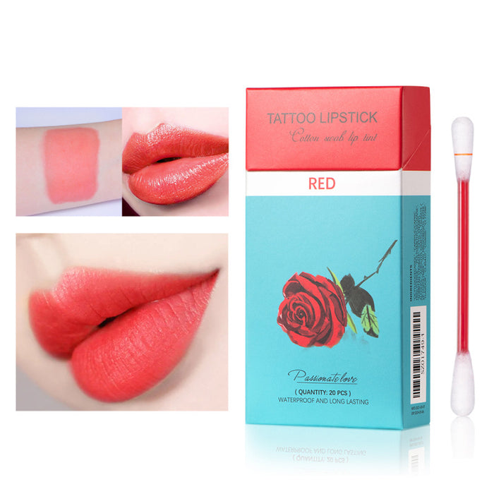 Wholesale Cotton Swab Lipstick Lip Glaze Creative Lip Gloss JDC-MK-ALM004