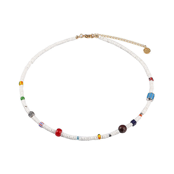 Wholesale Necklace Crystal Beaded Choker Light Luxury High JDC-NE-DD005