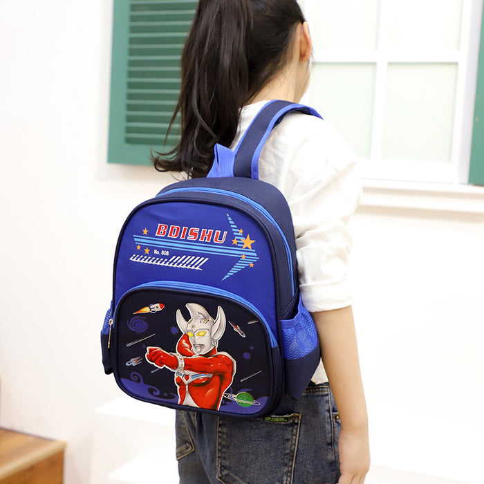 Wholesale cartoon cute boys and girls backpack ridge guard (M) JDC-BP-Kayao002