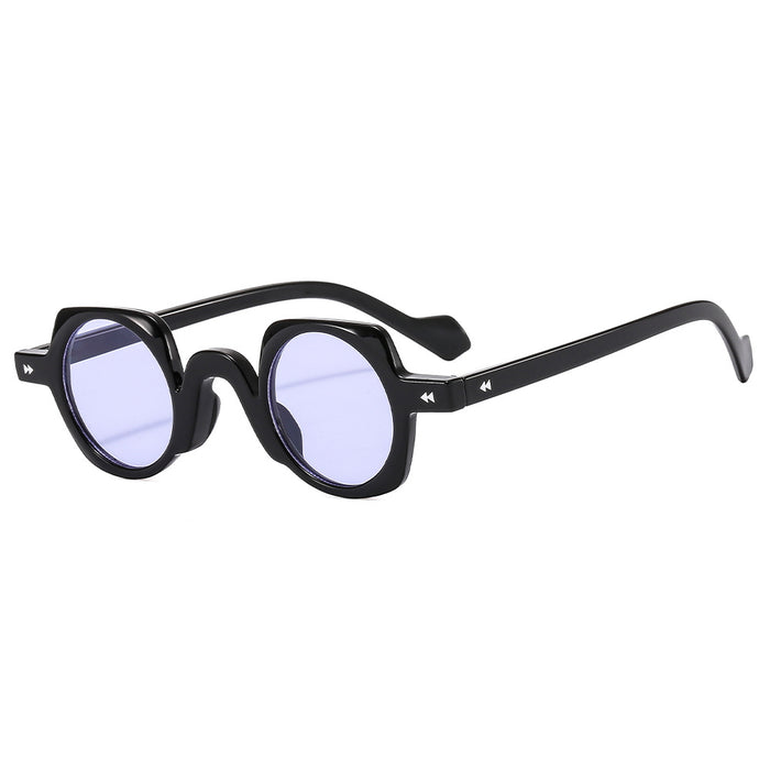 Wholesale Sunglasses PC Retro Round Outdoor Sunscreen MOQ≥2 JDC-SG-MinL002