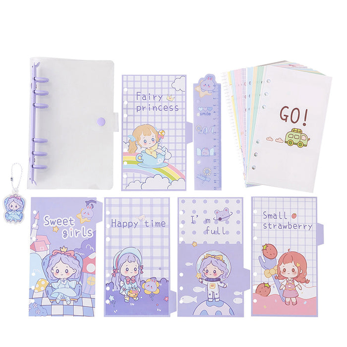Notebook al por mayor PU Hand Book Girl Heart Moq≥2 JDC-NK-XUF002