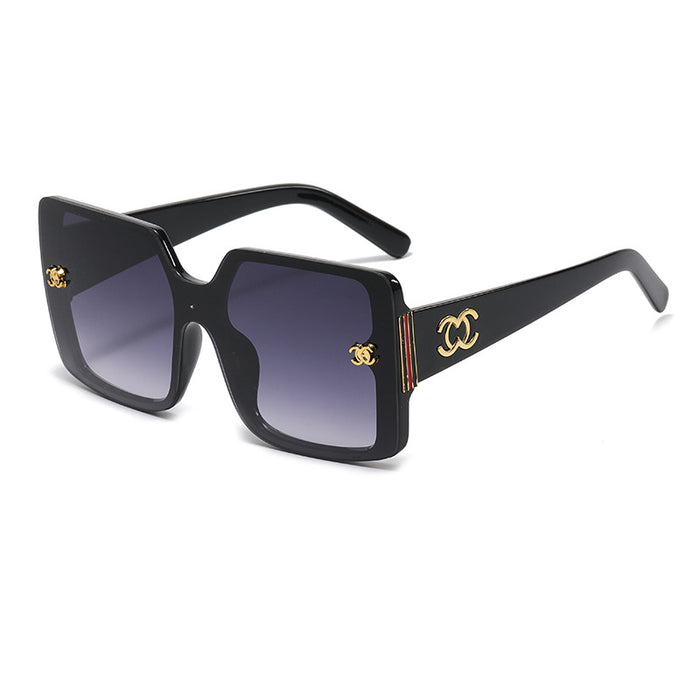 Wholesale Ladies Street Fashion Big Frame Sunglasses （F) JDC-SG-FuL002