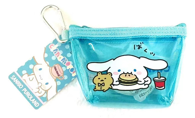 Wholesale cute cartoon PVC waterproof coin purse bag small pendant MOQ≥3 JDC-KC-ONG002
