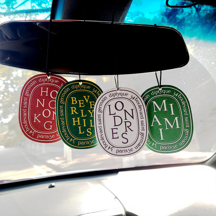 Wholesale Fragrance Car Decoration Aromatherapy Air Fresh Hanging Ornament (F) JDC-PF-TuoH001