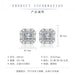 Jewelry WholesaleWholesale silver plated color pomegranate red geometric square stud earrings JDC-ES-BZ010 Earrings 标志 %variant_option1% %variant_option2% %variant_option3%  Factory Price JoyasDeChina Joyas De China