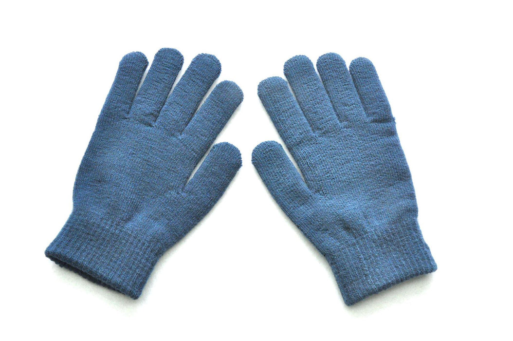 Wholesale Gloves Cotton Solid Color Knitted Wool Warm JDC-GS-QinS002