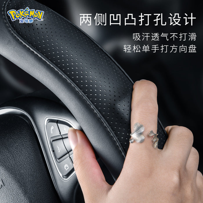Wholesale Car Accessories Leather Cute Cartoon Anti-Slip Car Steering Wheel Cover (M) JDC-CA-YMiao001