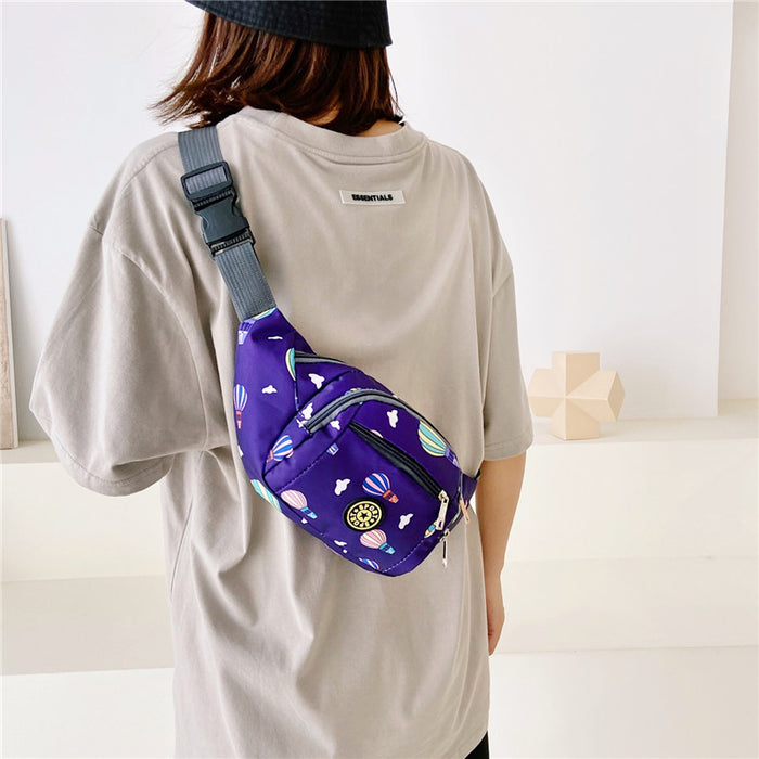 Wholesale Nylon Waist Bag Large Capacity Outdoor Sports Bag JDC-SD-Nuanxi001
