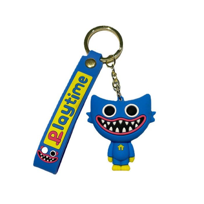 Wholesale Cartoon Poppy Monster Doll Car Keychain Fashion Bag Pendant JDC-KC-PLuo007