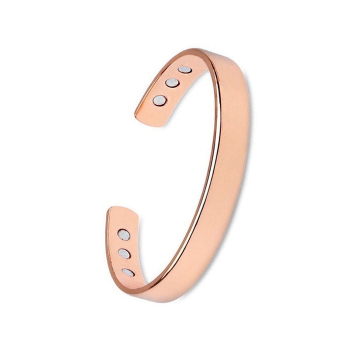 Wholesale Fashion Personality Opening Adjustable Health Care Magnetic Ring Magnet Bracelet JDC-BT-LonR005