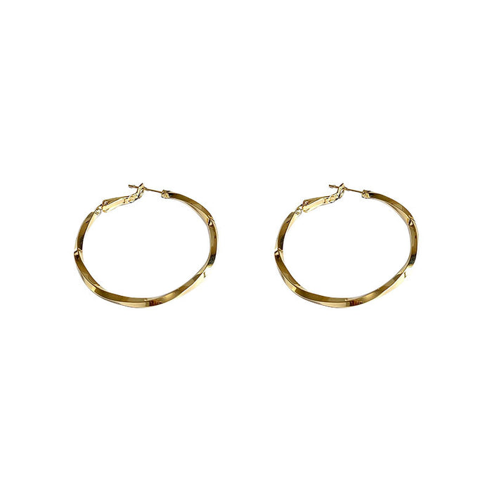 Wholesale Earrings Copper Simple Earrings JDC-ES-DangK003