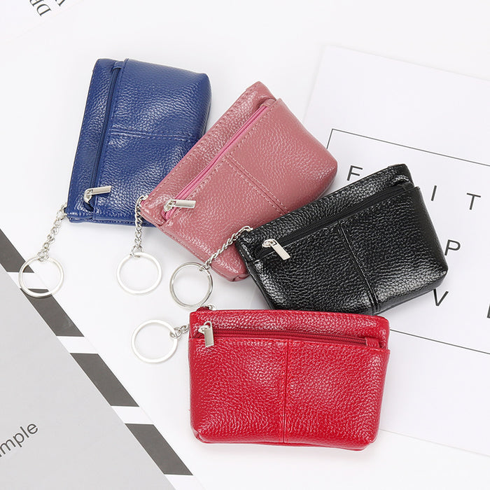 Wholesale PU Leather Coin Purse Keychain Wallet JDC-KC-ShMei003