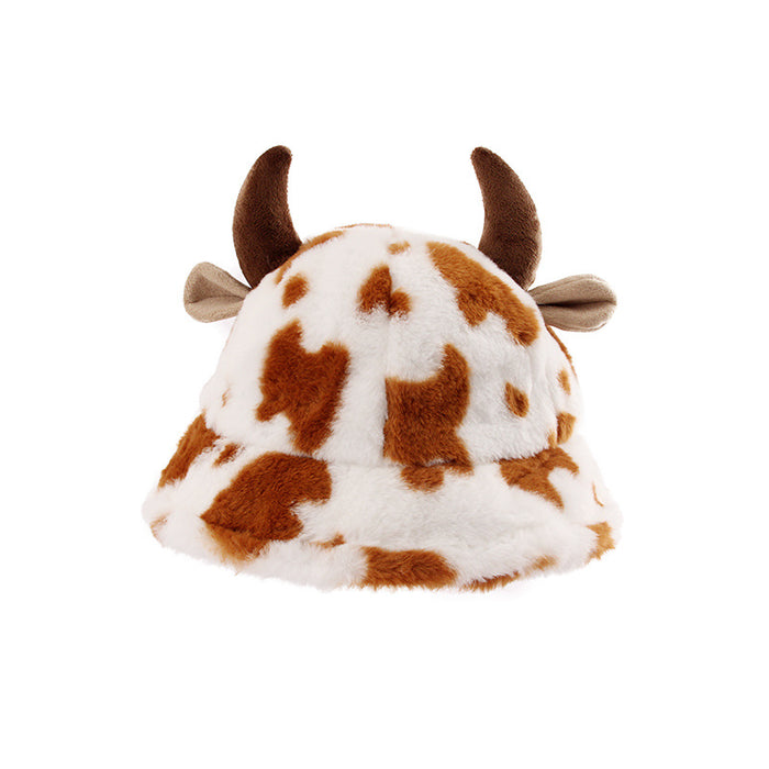 Wholesale Hat Polyester Cow Pattern Buckle Hat MOQ≥2 JDC-FH-ZhenP001