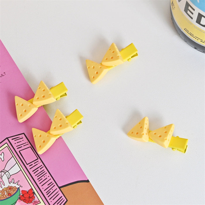 Wholesale Hair Clips Plastic Cheese JDC-HC-MBE003