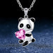 Jewelry WholesaleWholesale jewelry cute panda necklace JDC-NE-XunO035 Necklaces 循欧 %variant_option1% %variant_option2% %variant_option3%  Factory Price JoyasDeChina Joyas De China